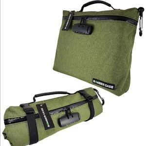 Bomber Case Green with Combination Lock